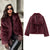 Dames Gewatteerde Lange Winterjas Pluche Polyester Warm Comfortabel 5