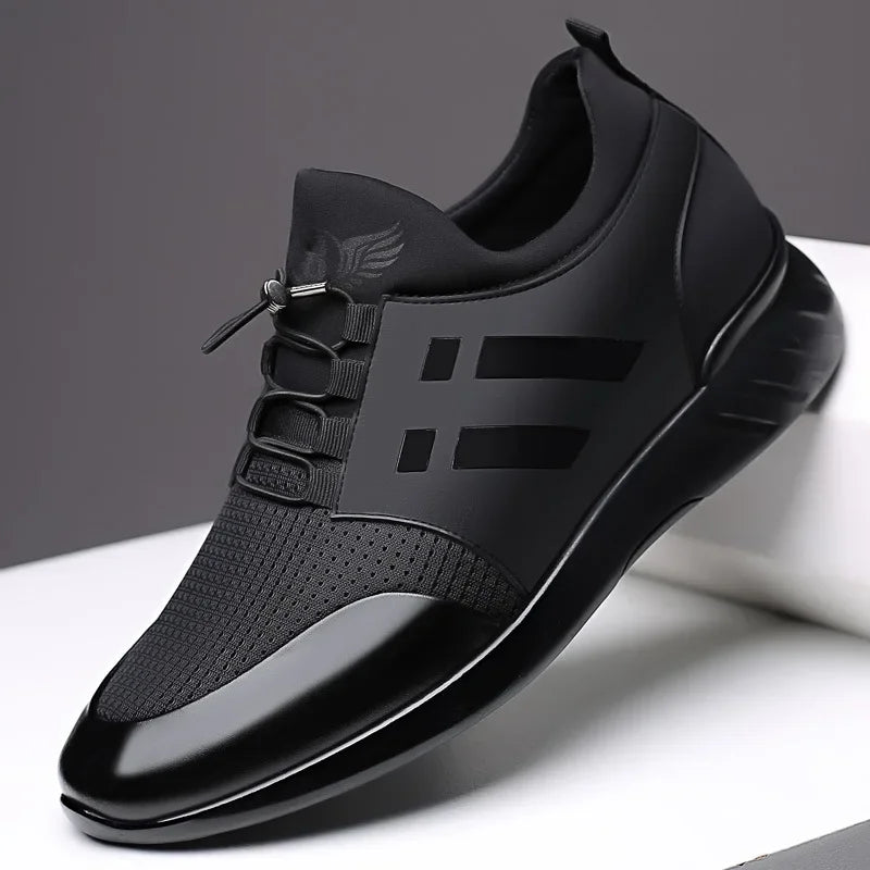 Lederen Stijl Herenschoenen met Hoogtevergroting
