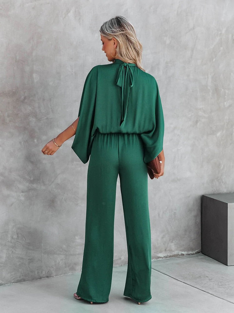 Dames Jumpsuit Stijlvol Met Lange Mouwen Polyester-4