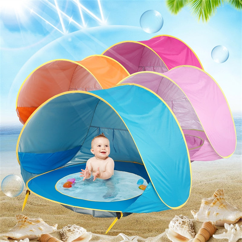 Zonnescherm Kinderzwembad tent