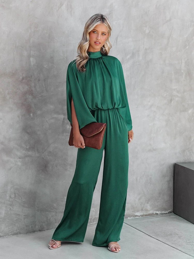 Dames Jumpsuit Stijlvol Met Lange Mouwen Polyester-2