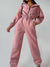 Dames Jumpsuit Casual Met Capuchon Katoen Polyester-4