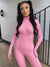 Variant image for Dames Jumpsuit Bodycon Feestelijk Korte Mouwen Polyester-9