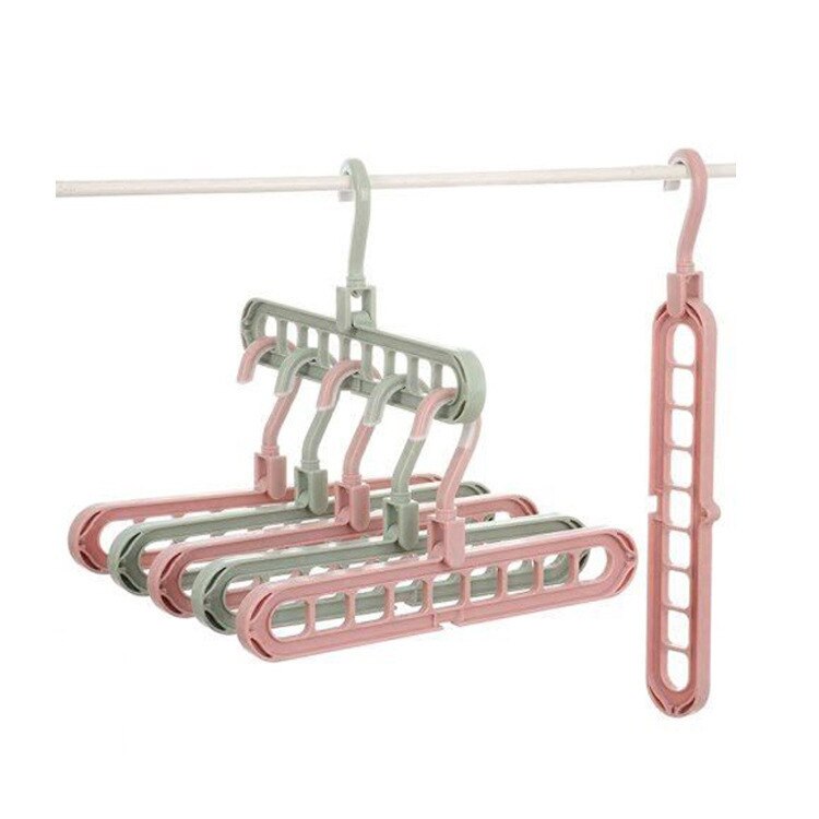 Ruimtebesparende 9-gaats hanger