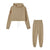 Dames Trainingspak Kort Ademend Katoen Trendy Comfortabel Sportief 5
