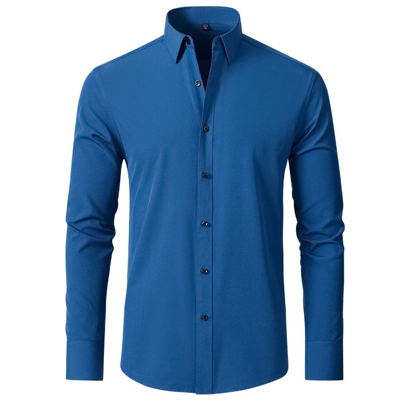 Modern Stretch Shirt Lange Mouw