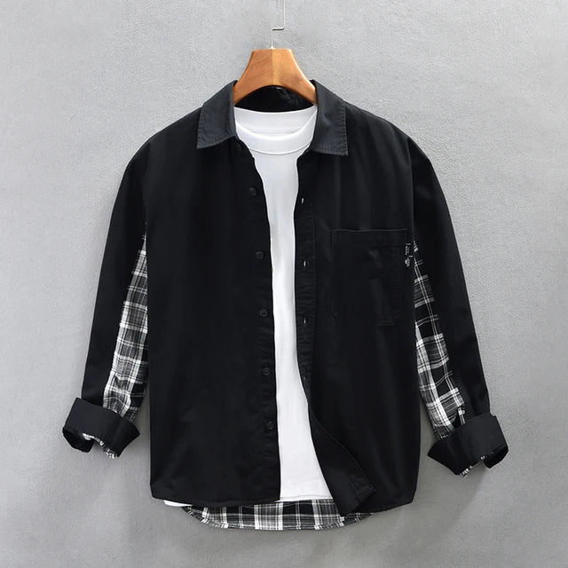 Heren Overhemd Casual Stijlvol Katoen 4