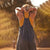 Dames Jumpsuit Zwart Casual Rekbaar Katoen-2