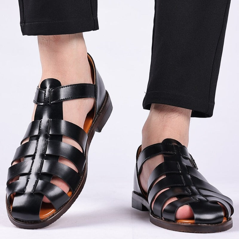 Variant image for Heren Sandalen Lederen Stijlvol Comfortabel-41
