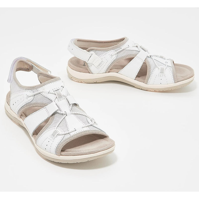 Sandalen met ronde open teen 4