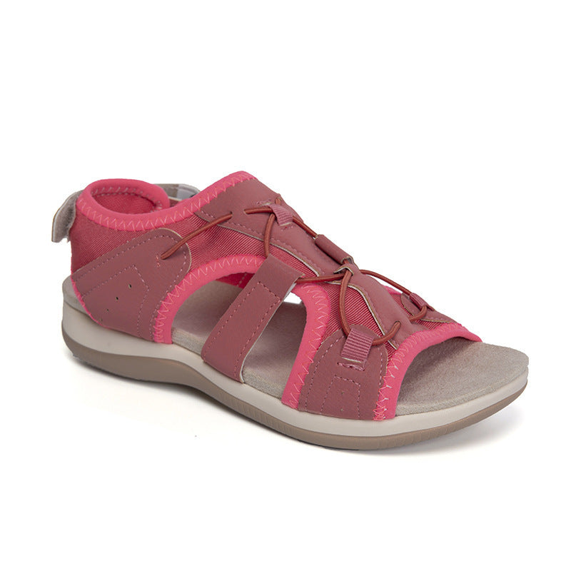 Sandalen met ronde open teen 5