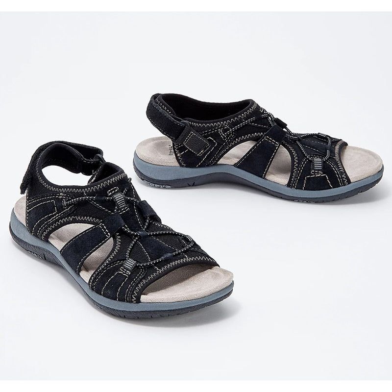 Sandalen met ronde open teen 6