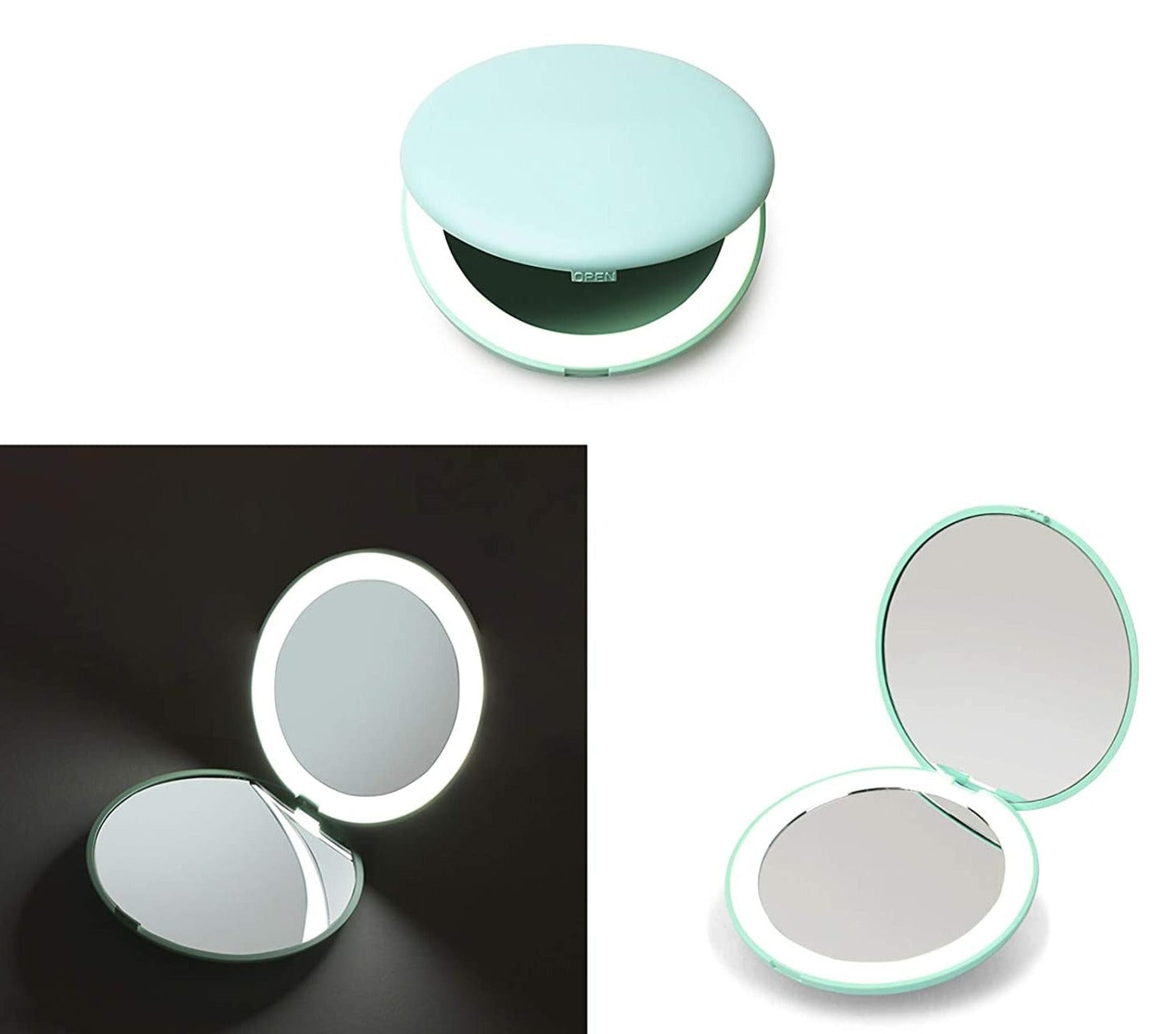 Opvouwbare LED Schoonheidsspiegel