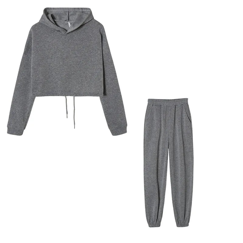 Dames Trainingspak Kort Ademend Katoen Trendy Comfortabel Sportief 3