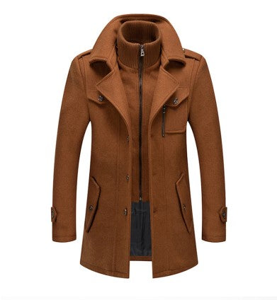 Heren Winterjas Luxe Stijlvol Polyester voor Koud Weer 2