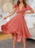 Dames Maxi Jurk Vloeiende Pasvorm Polyester voor Zomer Events 5