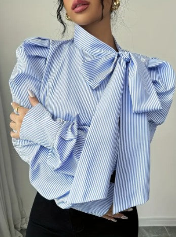 Dames Blouse Oversized Stijlvol Katoen-5