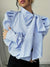 Dames Blouse Oversized Stijlvol Katoen-5