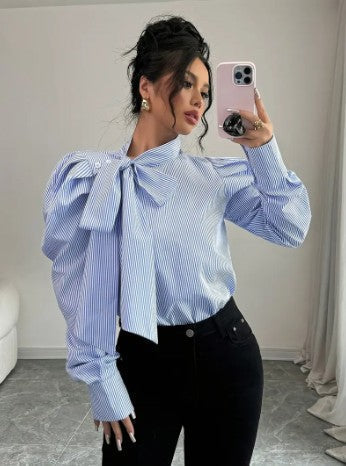 Dames Blouse Oversized Stijlvol Katoen-4