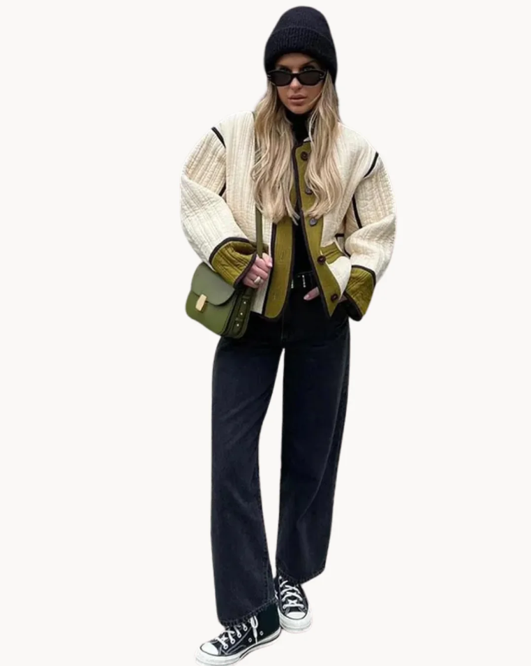 Dames Jas Stijlvol Lange Katoenmix voor Casual en Formele Gelegenheden 3