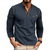 Variant image for Heren T Shirt Modern Ademend Katoen Casual Vrijetijdsshirt-1
