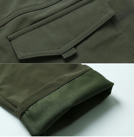 Heren Cargo Broek Winterstijl Robuust Materiaal-5