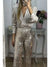 Dames Feestbroek Met Sprankelende Pailletten Polyester Elastaan 3