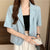 Damesblazer met korte mouwen