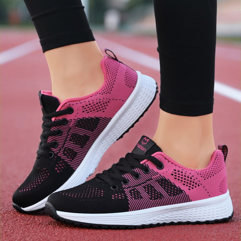 Vrouwen Ademende Mesh Sneakers