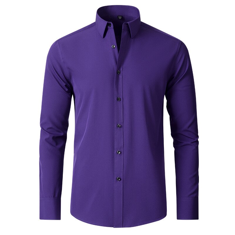 Modern Stretch Shirt Lange Mouw