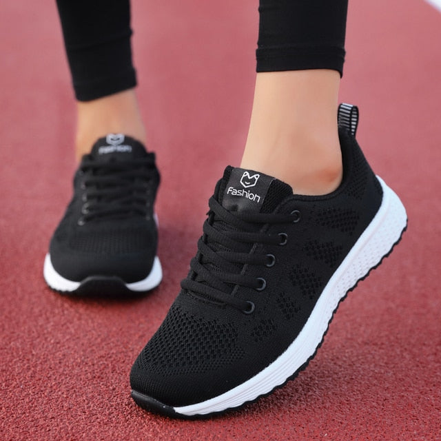 Vrouwen Ademende Mesh Sneakers