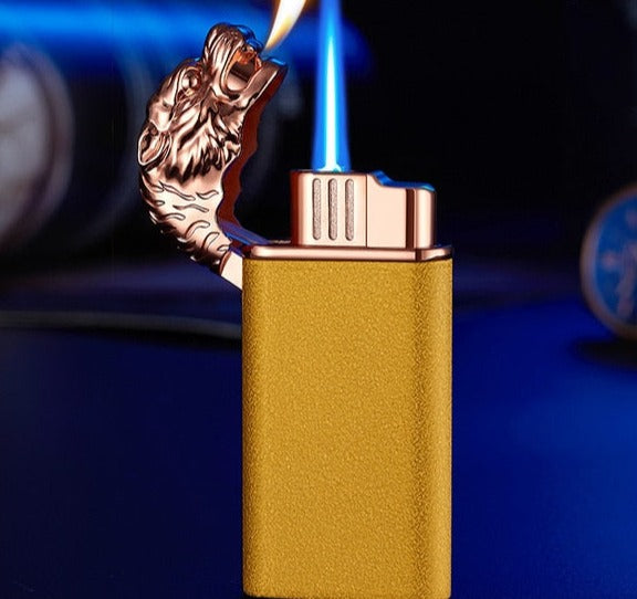 Double Flame Metalen Beest Aansteker