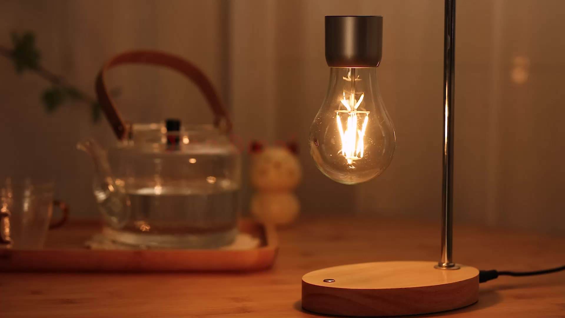 Magnetische levitatielamp
