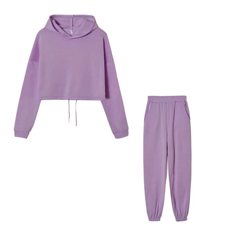 Dames Trainingspak Kort Ademend Katoen Trendy Comfortabel Sportief 4