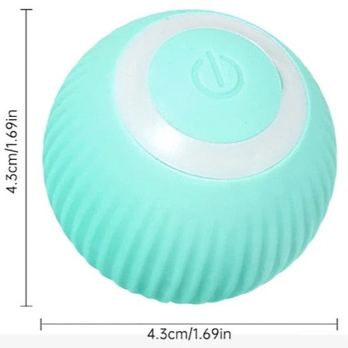 Elektrische rollende bal voor huisdieren