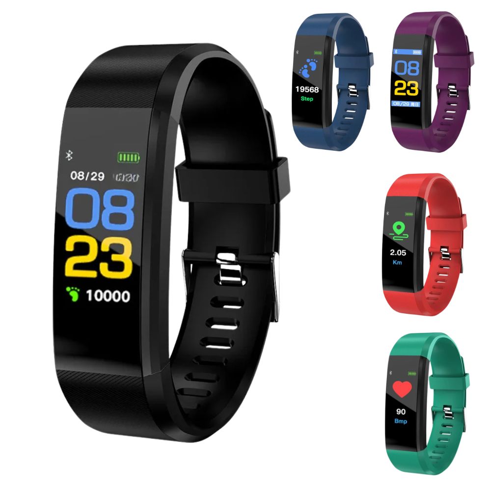 Senioren Smartwatch Met Gezondheidsmonitor En Fitnessfuncties