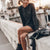Dames Mini-Jurk Glittereffect Glamoureuze Stijl Zachte Stof 2
