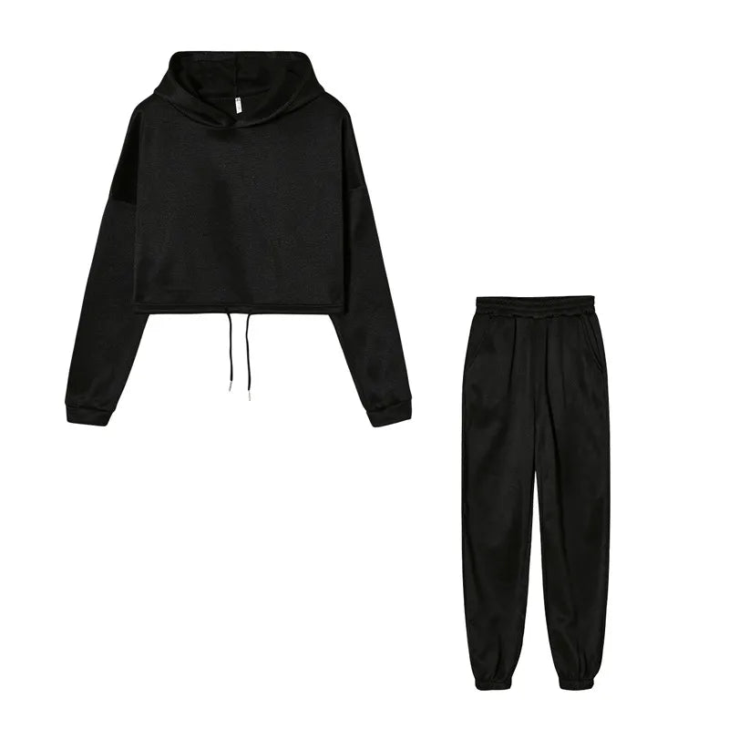 Dames Trainingspak Kort Ademend Katoen Trendy Comfortabel Sportief 2