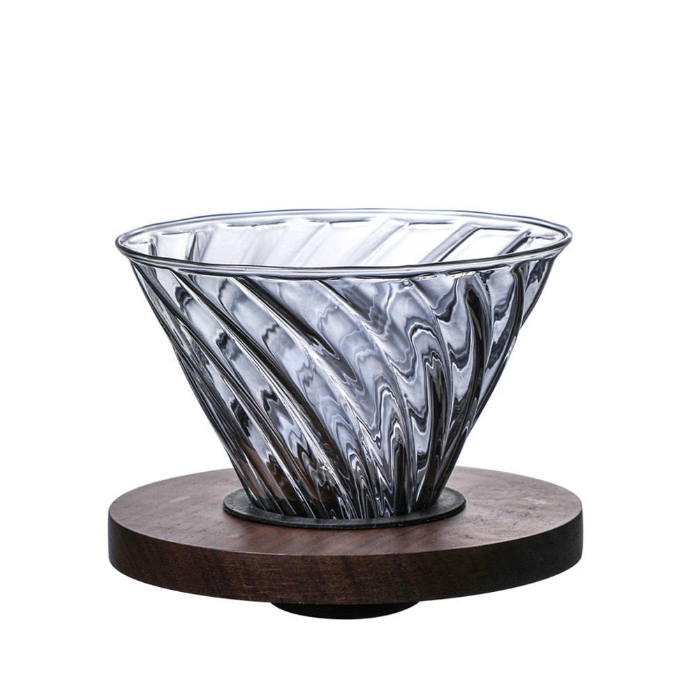 Glazen Koffiedruppelaar Set