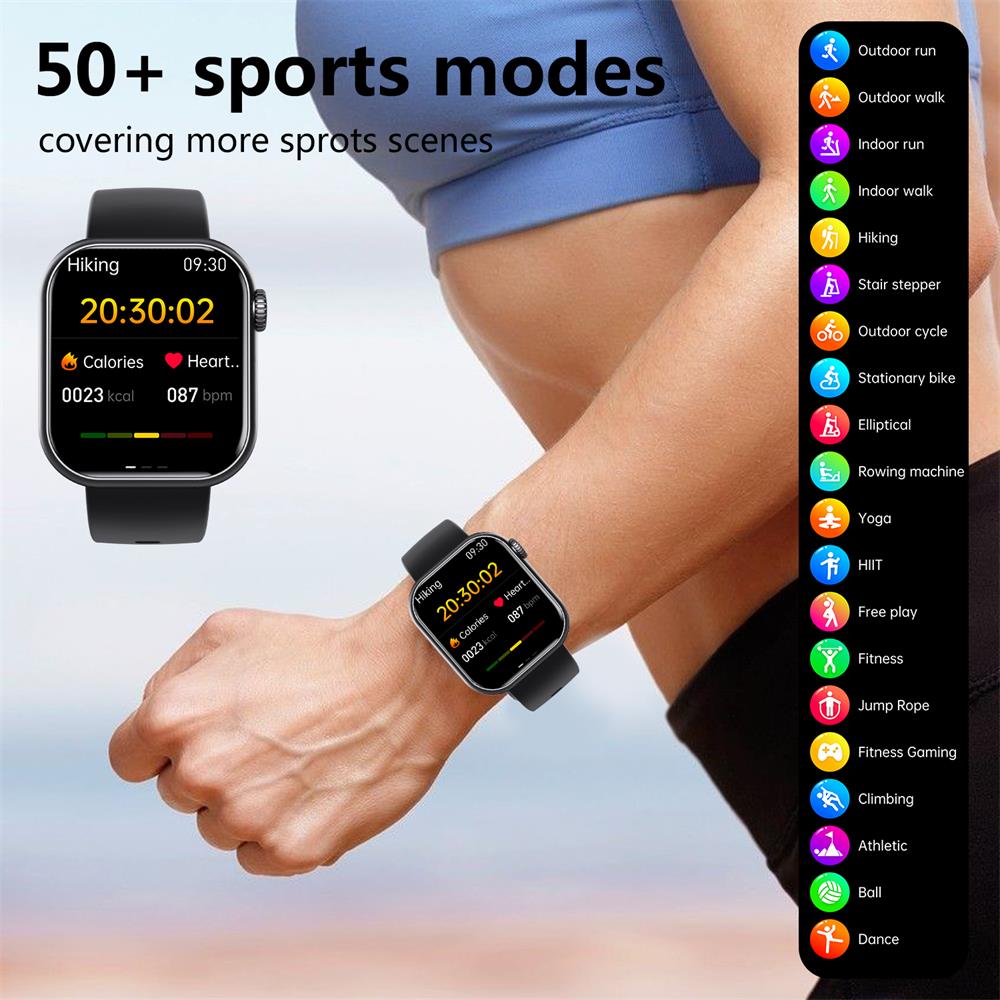 Smartwatch met Fitness Tracker en Gezondheidsmonitor 2