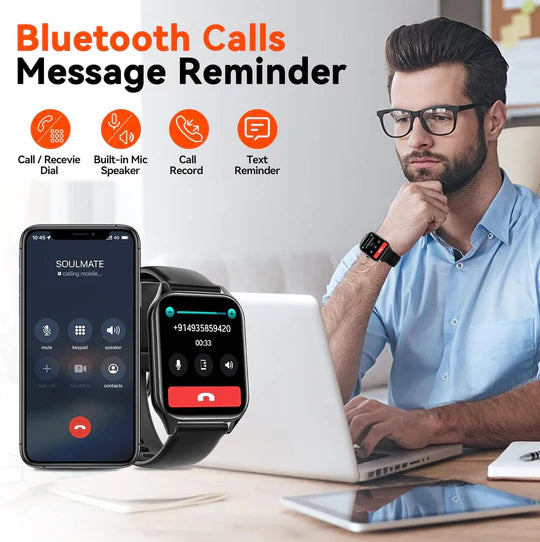 Smartwatch met Geavanceerde Gezondheidsmonitoring 5