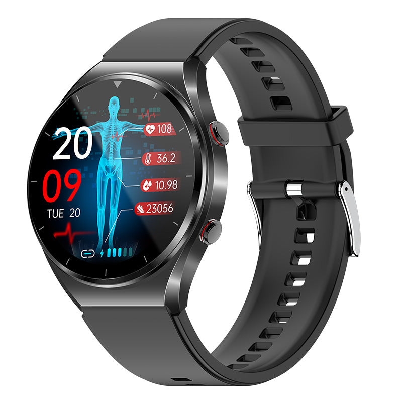 Smartwatch voor Gezondheidsmonitoring met ECG en Hartslagmeting 0