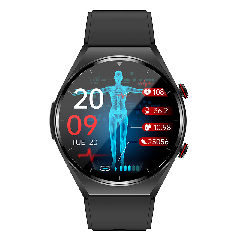 Smartwatch voor Gezondheidsmonitoring met ECG en Hartslagmeting 1