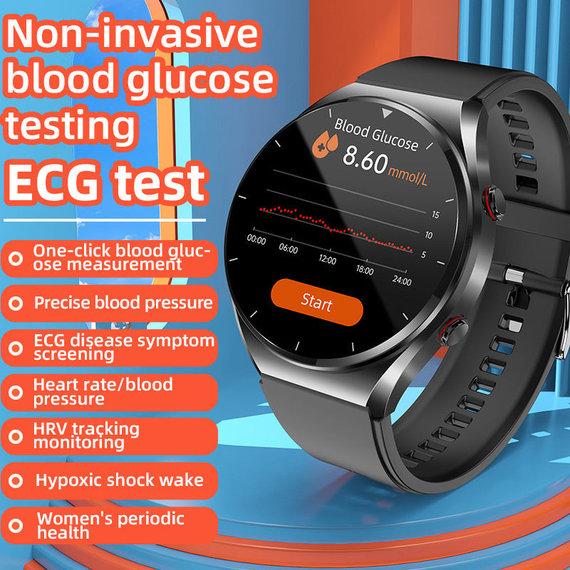 Smartwatch voor Gezondheidsmonitoring met ECG en Hartslagmeting 4