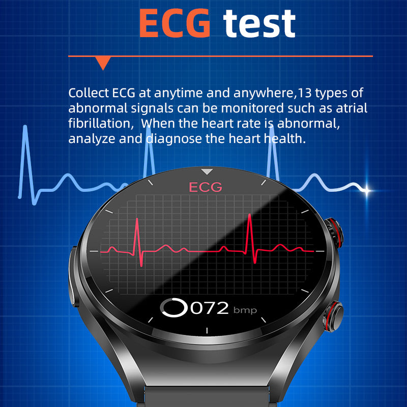 Smartwatch voor Gezondheidsmonitoring met ECG en Hartslagmeting 7