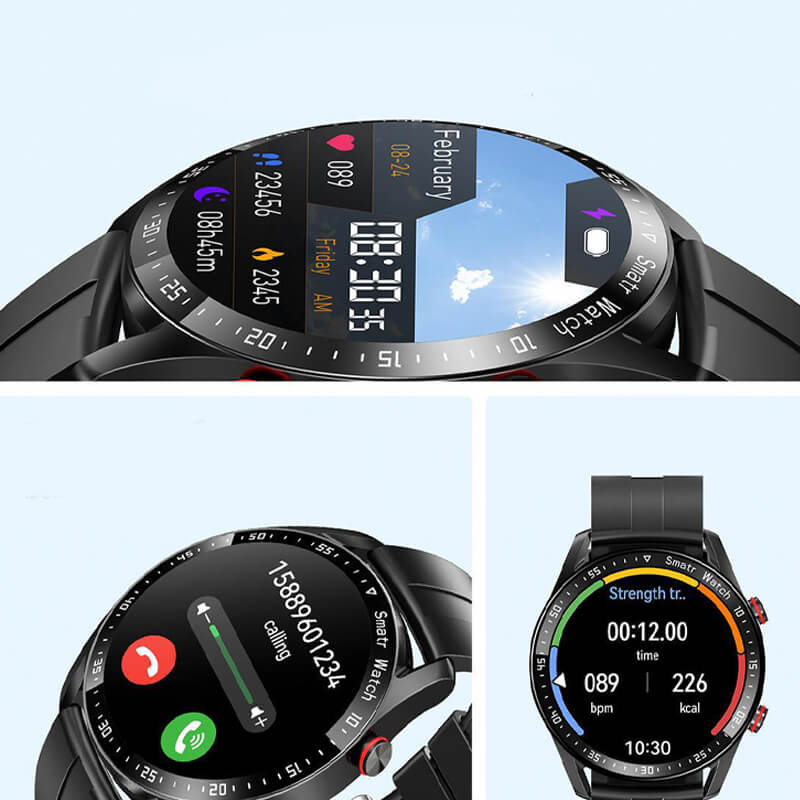 Smartwatch voor Gezondheidsmonitoring met Groot HD-scherm en Waterdicht Ontwerp 3