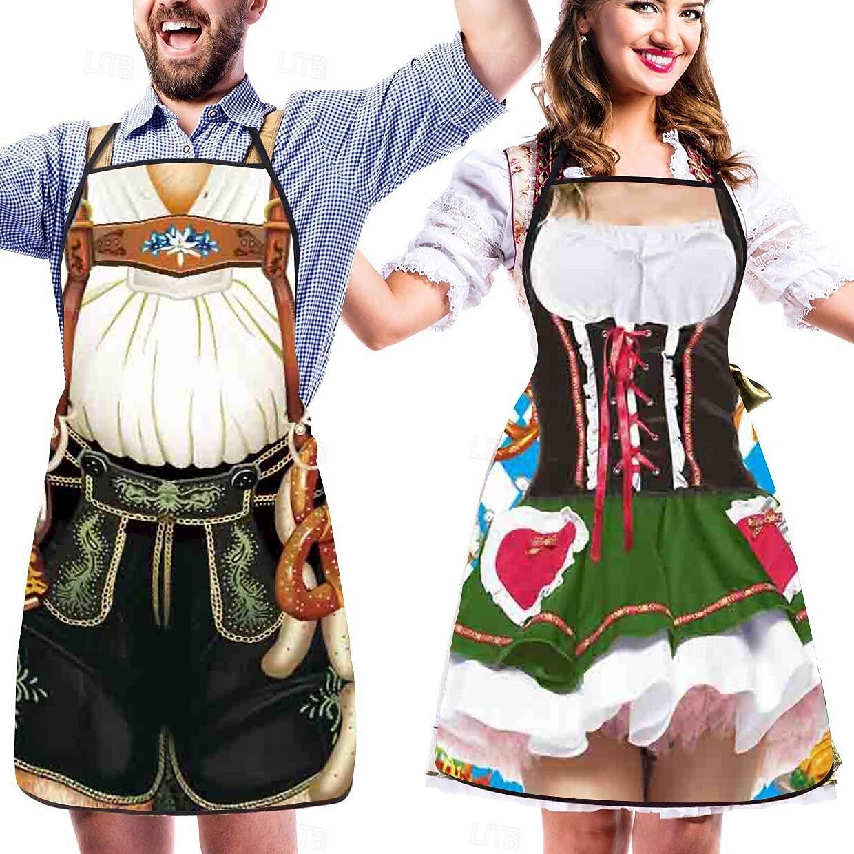 Stellen Schürzen Dirndl Lederhosen Design Duurzaam Materiaal 0