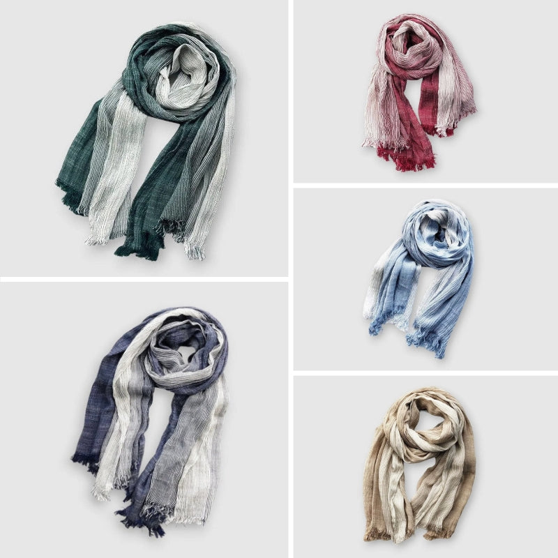 Unisex Accessoire Gestreepte Sjaal 5