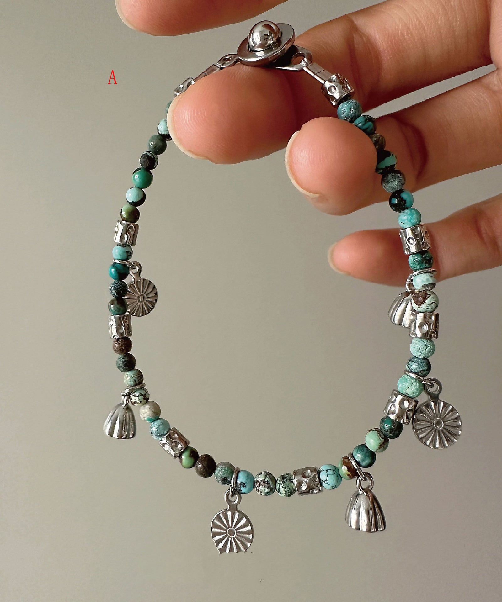 Unisex Armband Met Gekleurde Kralen Modern Design 1