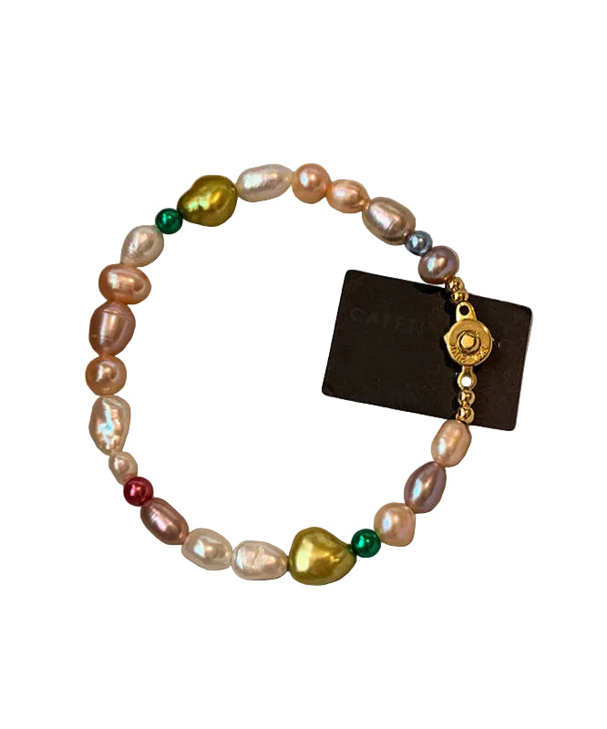 Unisex Armband Met Regenboog Kralen Design 0